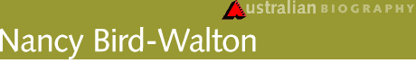 Nancy Bird - Walton banner