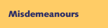 Misdemeanours