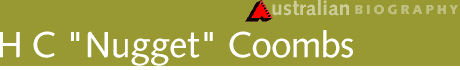 H C "Nugget" Coombs banner