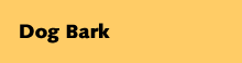 Dog Bark