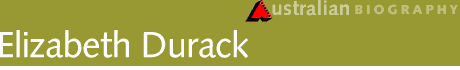 Elizabeth Durack banner