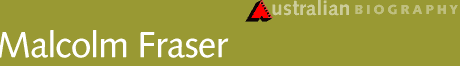 Malcolm Fraser banner