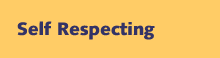 Self Respecting