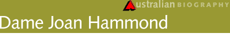 Dame Joan Hammond banner